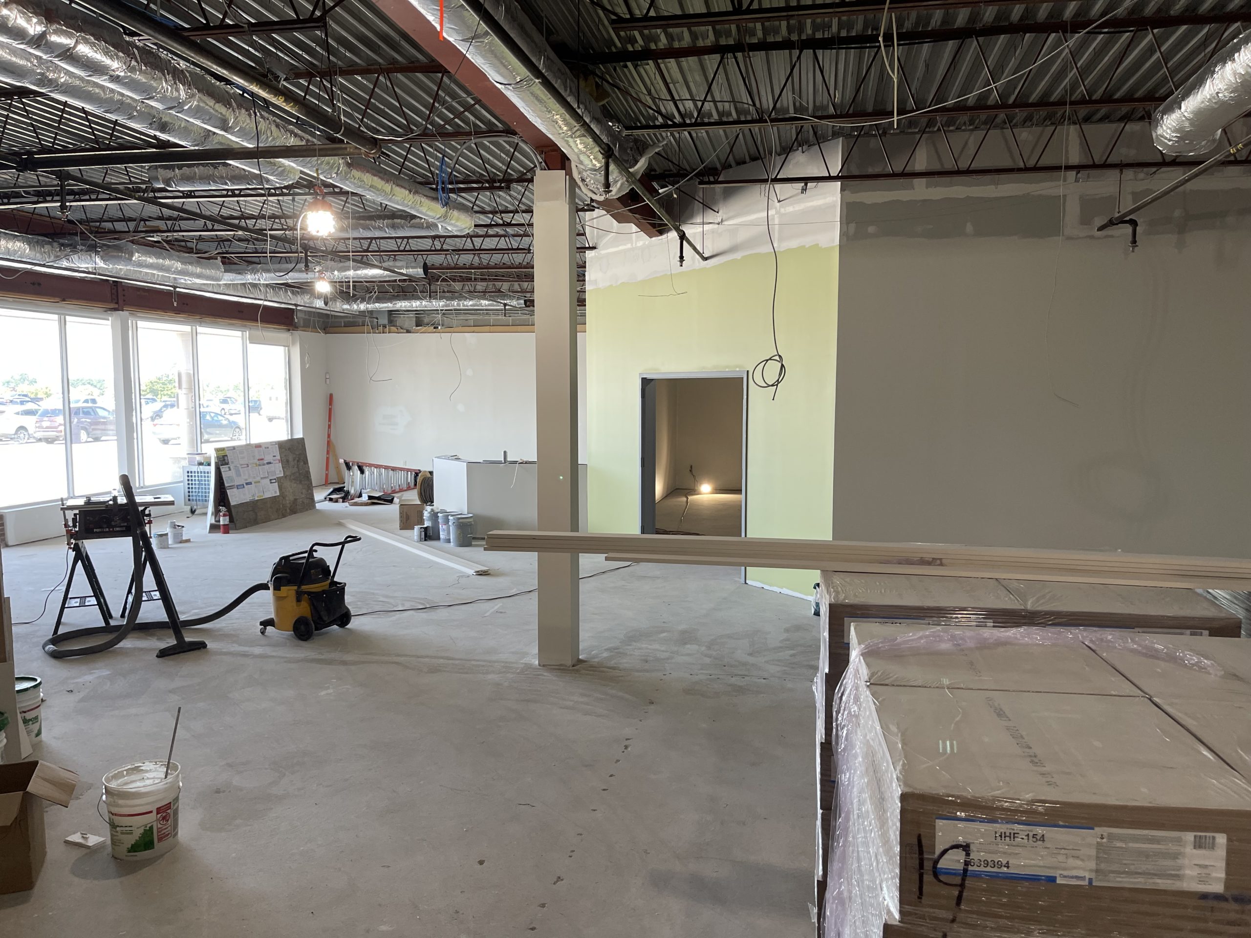 Durgin Center Construction update 8-27