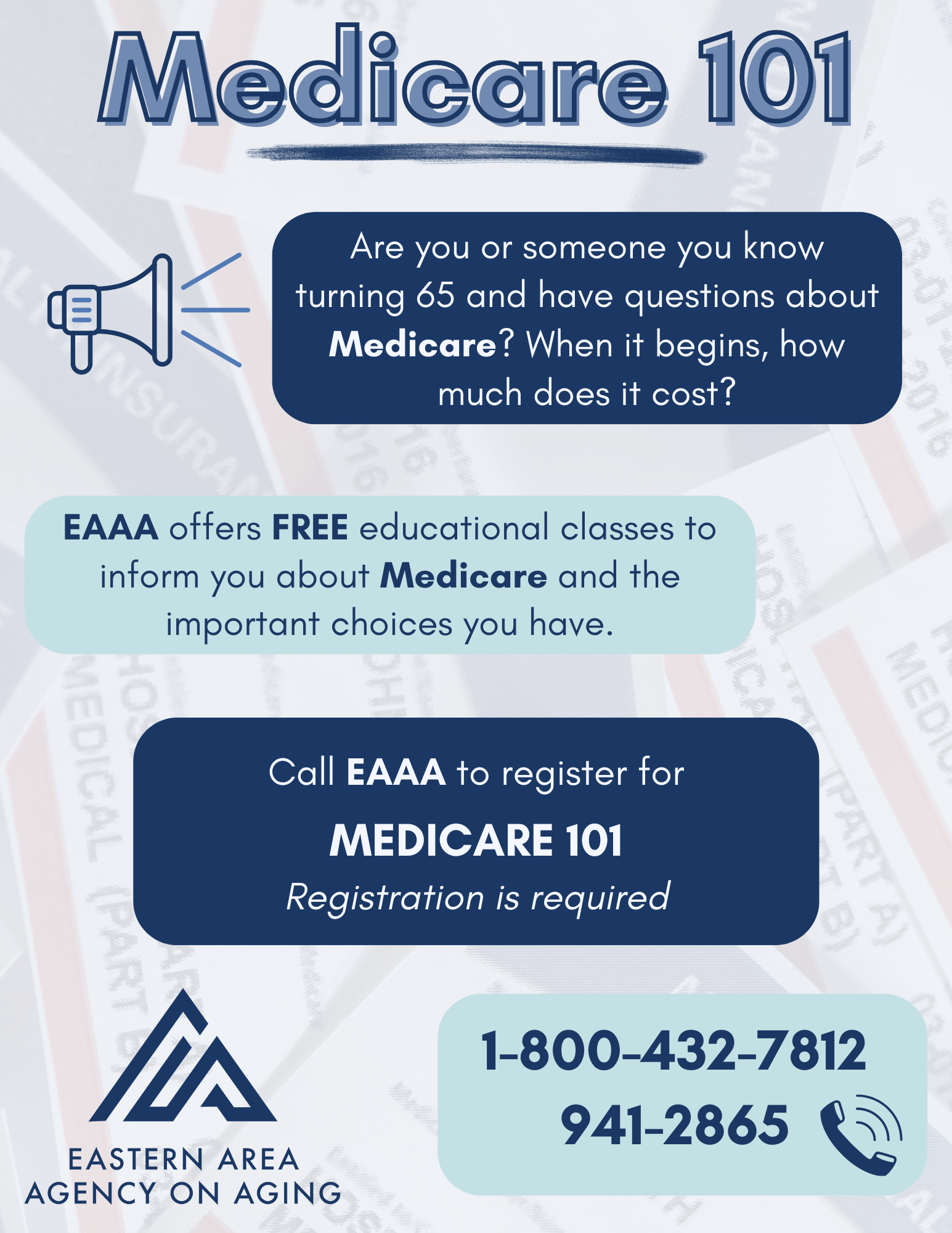 Medicare 101 | Eastern Agency On Aging